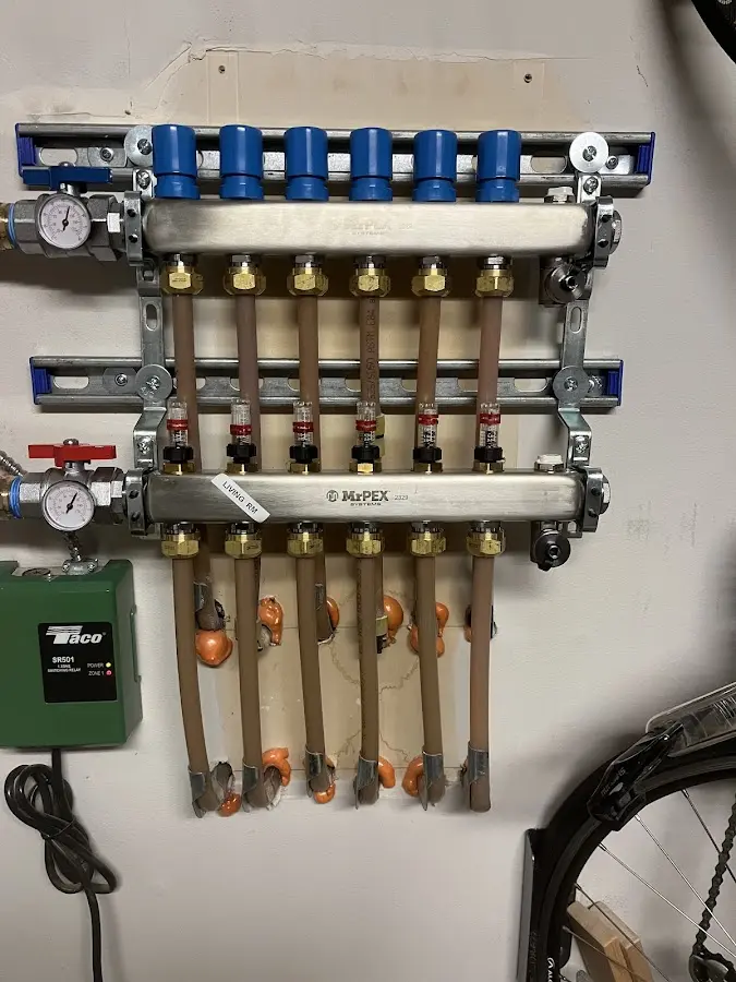 Plumber performing Leak Detection at a residential property in Coto de Caza